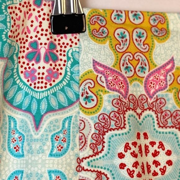 Talbots Womens Knee Length Pencil Skirt Elastic side Sz 14P Preppy Spring Resort - Picture 3 of 13